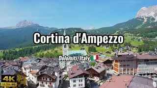 Cortina d'Ampezzo - Italy (4K drone footage)
