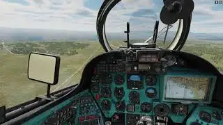 Первая авторотация на Ми-24П | The first autorotation on the Mi-24P | DCS World 2.7 Mi-24P Hind