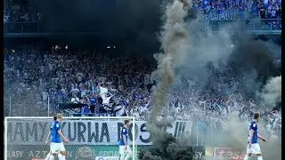 Lech Poznan Fans Invading The Pitch. Match vs Legia Warsaw is Abandoned | 20/05/2018