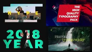 Royalty Free | After Effects Template New Hype Typography