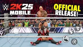 🤯 Finally! Official WWE 2K25 Mobile Version Out - All Country Supported | WWE 2K25 Netflix Edition