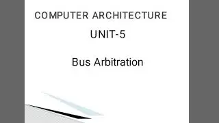 Bus Arbitration