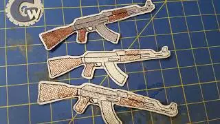 Weird Three-of-a-Kind Kalashnikov Patch Sew-Out