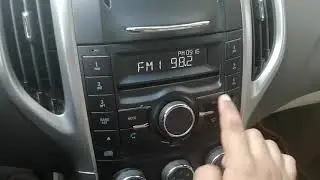 كيفيه ضبط الساعه في سياره نيو اوبترا الشكل الجديد
