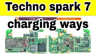 Tecno spark 7 charging problem solution// charging ways