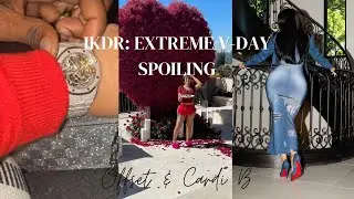 Cardi B Gets EXTRA SPOILED By Offset on Valentine’s Day - Tons of Drip, Chanel, Roses & Food