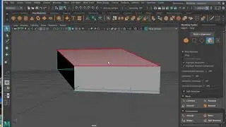 Maya Face and Extrude
