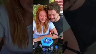Quem perder lava o banheiro - jogo do pinguim  #desafio #casal #jogo