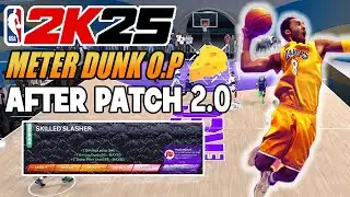 METER DUNK SETUP IS EXTREMELY POWERFUL AFTER PATCH 2.0 in NBA 2K25!