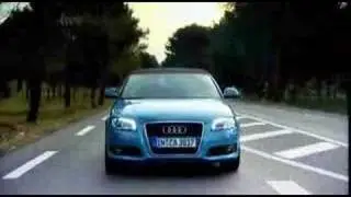 New Audi A3 cabriolet fifth gear