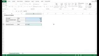 Compound Interest in Excel | The Financial Pandora x Xcelerator