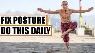 7 Shaolin Stretches That Fix Posture After 60 (No Equipment)