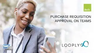 SAP S/4HANA Purchase Requisition with approval in Microsoft Teams using Looply