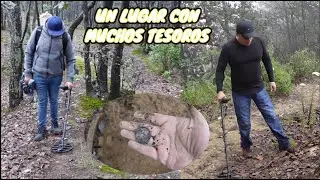 El MEJOR lugar para BUSCAR TESOROS | Buscando tesoros y senderismo