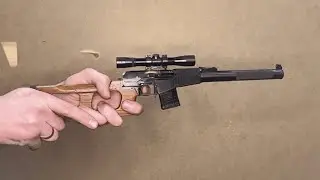 VSS Vintorez in 1/2 scale full-auto firing