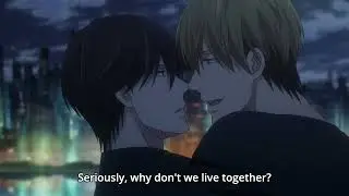 Dakaretai Otoko 1 i ni Odosarete Imasu - Junta persuading Takato to live together