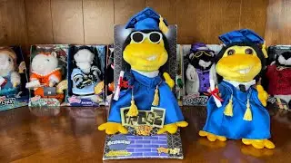 Gemmy PROTOTYPE Graduation Frogz - “Future’s So Bright” (Yellow)
