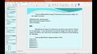 Manual Testing-Feb14-Boundary Value Analysis, Equivalence Class Partitioning, Functional Test cases