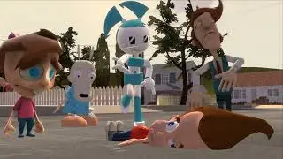 How it felt to see Jenny, Hugh and Rocko become DLC (But not Timmy nor JImmy) (All Star Brawl meme)
