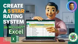 How to Create 5 STAR Rating System in Excel | Create Star Ranking System in Excel