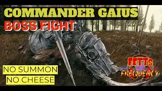 Elden Ring Shadow of the Erdtree Commander Gaius Boss Fight NO SUMMON