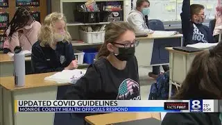 CDC gives update on COVID-19 guidelines