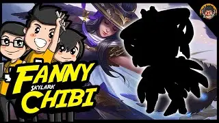 SPEED ART | FREE CHIBI FANNY SKYLARK SKIN | MOBILE LEGENDS