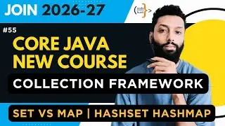 Java Collection Framework in Hindi | Set & Map Interface in Java | HashSet, LinkedHashSet, HashMap