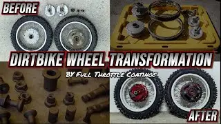 Amazing Dirtbike Wheel Transformation! | Timelapse Video