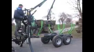 AGT 6000 SEMPRO mit Forstkran AGT 5500 PRO
