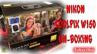 NIKON COOLPIX W150 - The best camera for families this summer Unboxing