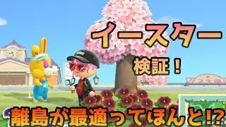 【あつ森】離島がたまご集めに最適ってホント？【検証】