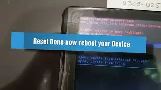 How to remove Forgotten Pattern Lock From Atouch Tab/ Any android  screenlock.