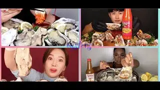 Mukbangers/ASMRists Eating Oysters!
