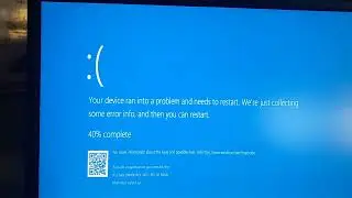Happy Birthday Bear Has BSOD