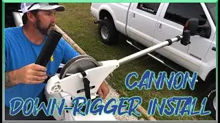 CANNON DOWNRIGGER INSTALL | SEA FOX 228 COMMANDER