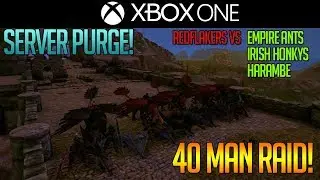 RAGNAROK SERVER PURGE! - Ark Fresh Server Let's Play Episode 5 - Xbox One