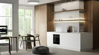 Animation D5 Render - Appartement 38m² rez de jardin - Lyon