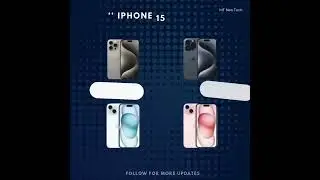 "iPhone 15 Series Unveiled! What's New from Apple? 📱" #apple #iphone15 #series #2023