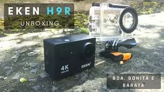EKEN H9R - Action CAM Barata que filma em 4K