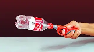 How to make a Simple Bottle gun | DIY Toy Gun | Science Project