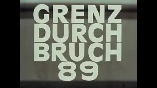 Grenzdurbruch 89 NVA Film DDR 1990