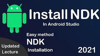 How to Install NDK in Android studio manually | How to install NDK in android studio in 2021