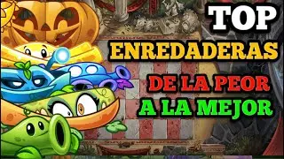 TOP 8 ENREDADERAS de la PEOR a la MEJOR PVZ2