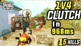 968 ping cluch 2 vs4 ||| pubg mobile||