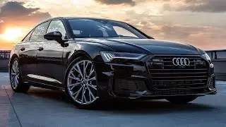 Audi A6. Ремонт крыла автомобиля.