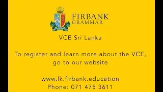 The Australian VCE an Opportunity for Sri Lanka students