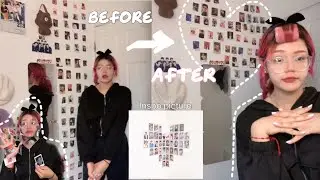 Making a Kpop picture heart 💜 *watch me struggle 😅* fail? #kpop #diy