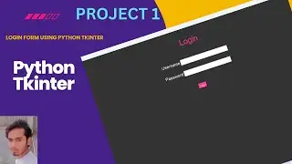 How to create login form using python tkinter for beginners |Python tkinter project | #pythontkinter