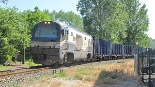 Tren Mercancías Feve 1911 vacío de madera Aranguren Santander en Marrón.